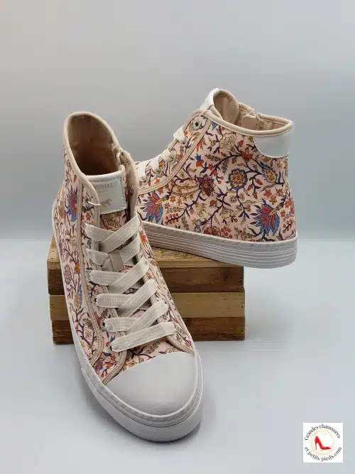 Basket Toile Montante Rose