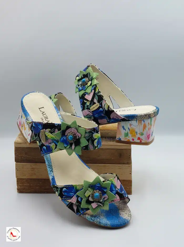 Mule Indigo Daim