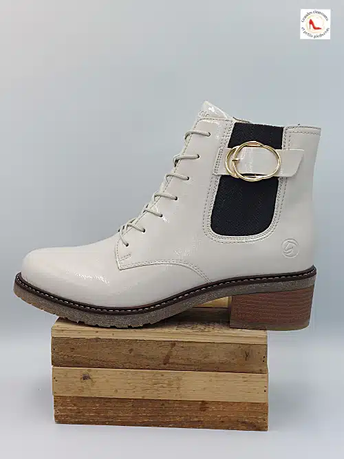 Bottines Blanc Givré – Image 4
