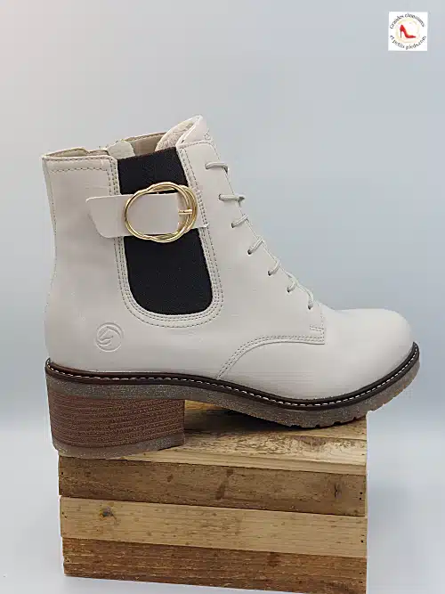Bottines Blanc Givré – Image 5