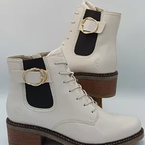 Bottines Blanc Givré