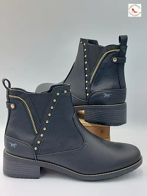 Bottines Noires Moderne