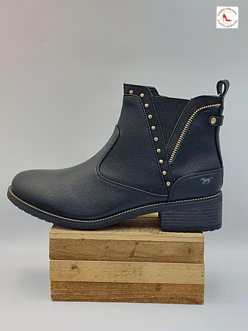 Bottines Noires Moderne – Image 3