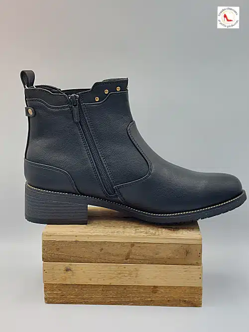 Bottines Noires Moderne – Image 4