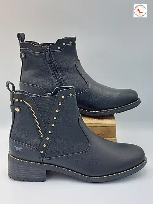Bottines Noires Moderne – Image 6
