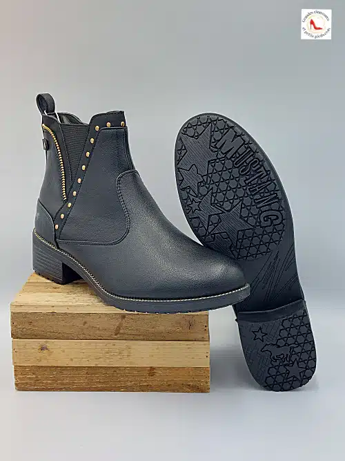 Bottines Noires Moderne – Image 7