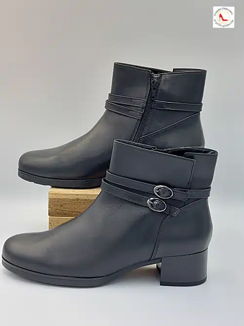 Bottines Cuir Brides – Image 7