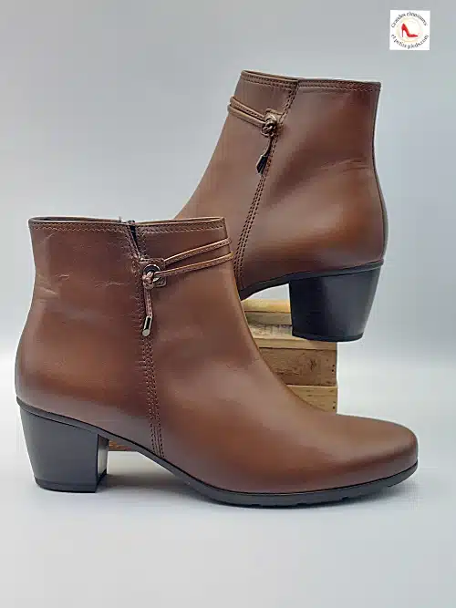 Bottines Marron Patiné – Image 8