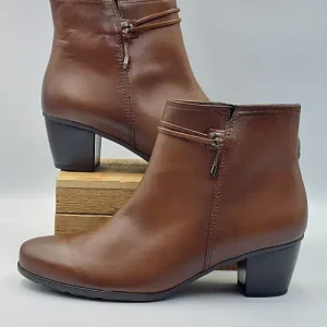 Bottines Marron Patiné