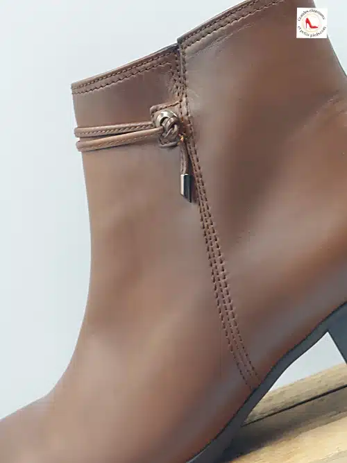 Bottines Marron Patiné – Image 5