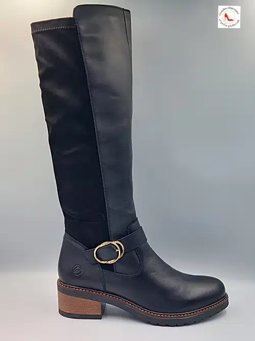 Bottes Bi matières Noir – Image 4