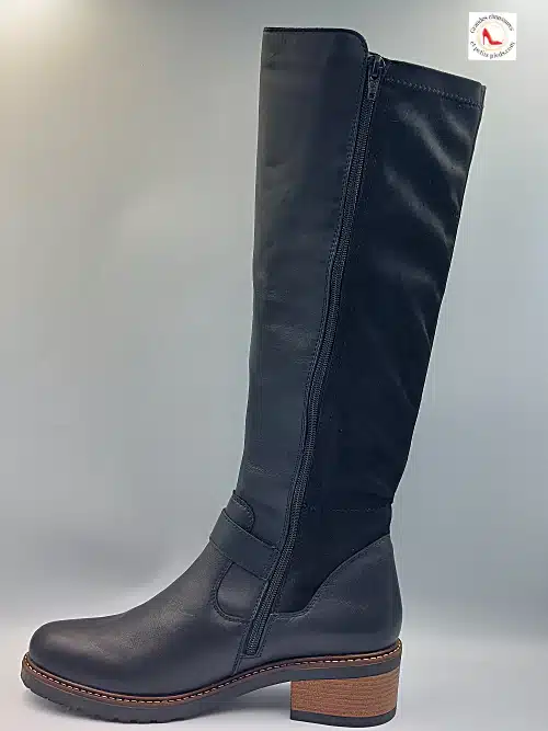 Bottes Bi matières Noir – Image 5