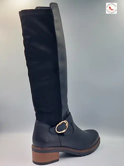 Bottes Bi matières Noir – Image 3