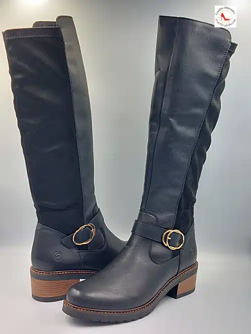 Bottes Bi matières Noir