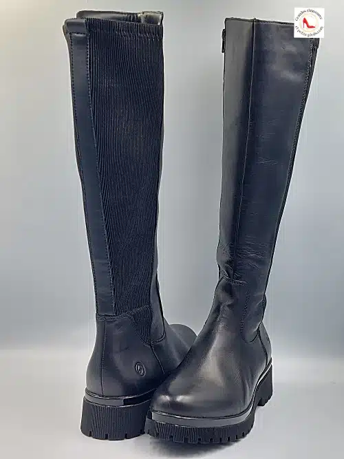 Bottes Cuir Noir