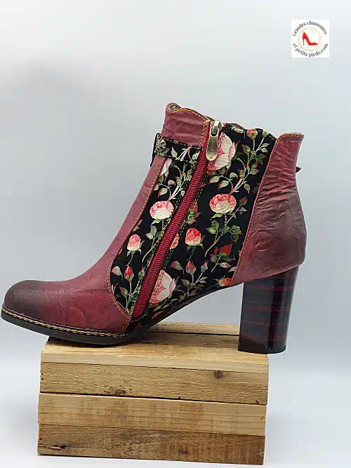 Bottines ELCEAO Wine – Image 5