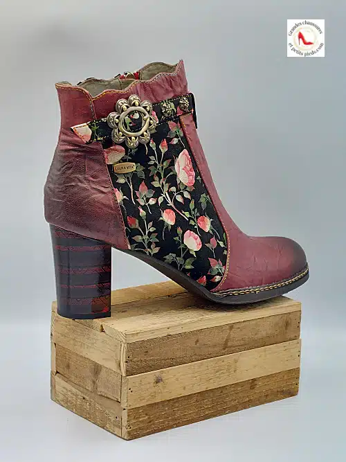 Bottines ELCEAO Wine – Image 3