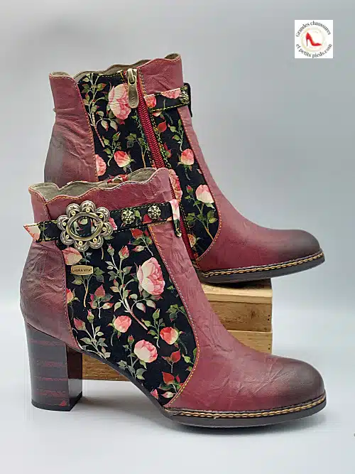 Bottines ELCEAO Wine – Image 9