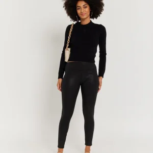 Pantalon legging effet pailleté
