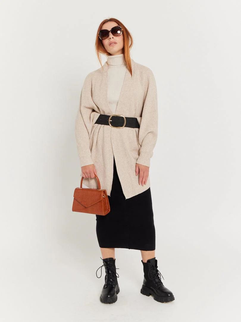 Gilet mi long en maille – Image 9