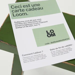 La carte cadeau virtuelle