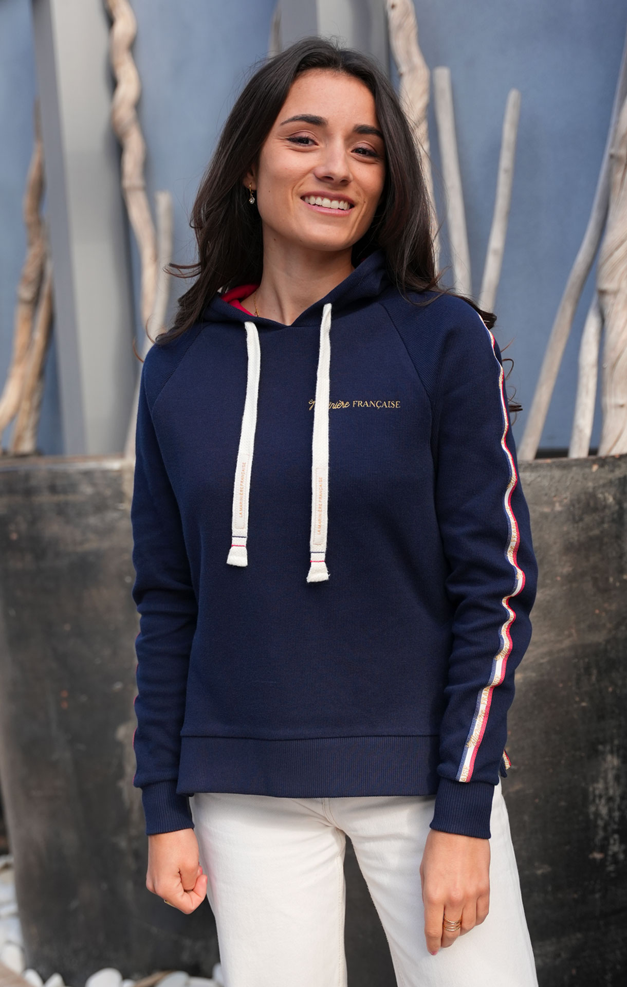 Sweat à capuche MARTHA MARINE