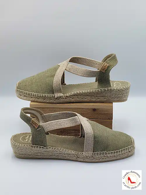 Espadrille Kaki Clair