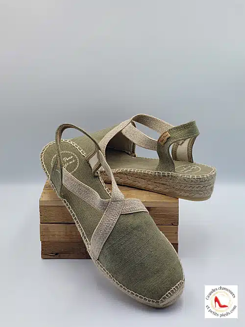 Espadrille Kaki Clair