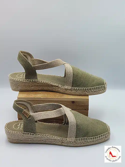 Espadrille Kaki Clair – Image 3