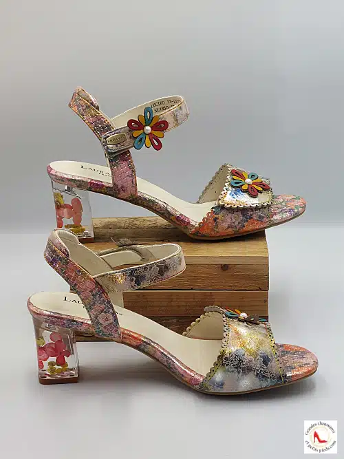 Sandale Chic Bleu ou Rose – Image 6