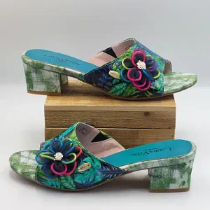 Mule Colorée Cuir