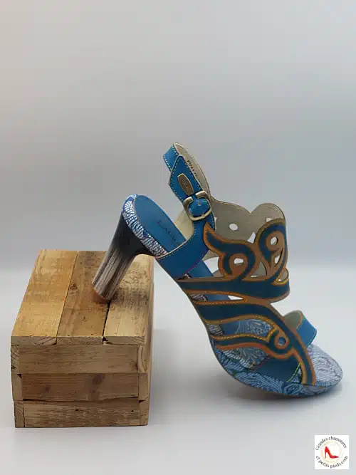 Sandale Sabot Talon haut Jean – Image 9