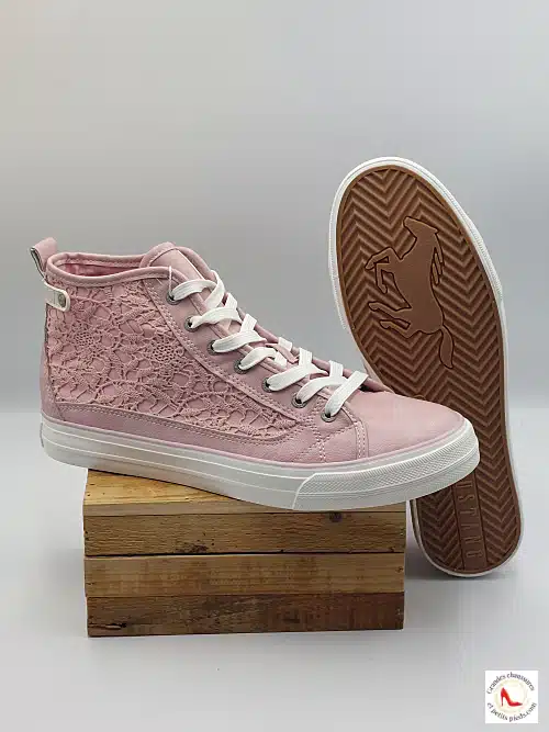 Baskets Dentelle Rose – Image 6