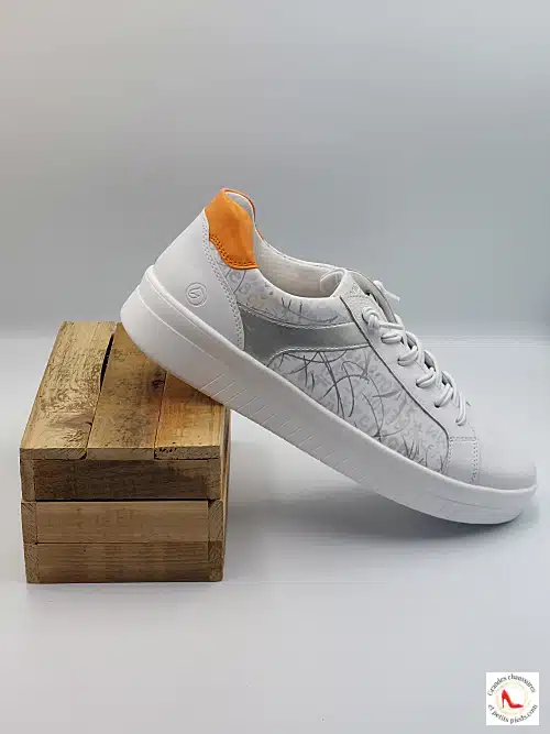 Sneakers Imprimées Cuir – Image 3