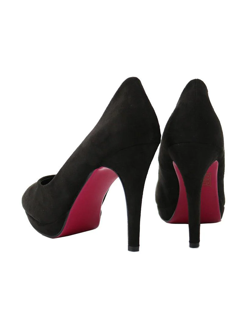 Escarpins en simili daim – Image 3