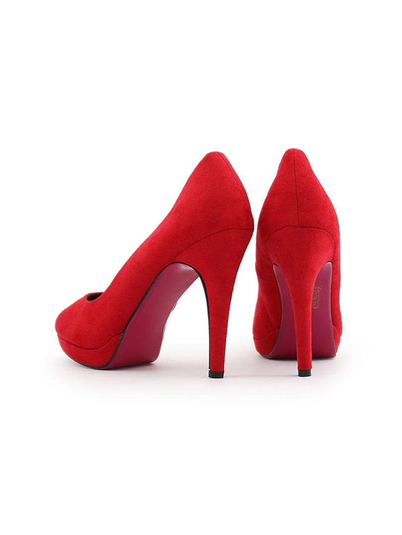Escarpins en simili daim – Image 6