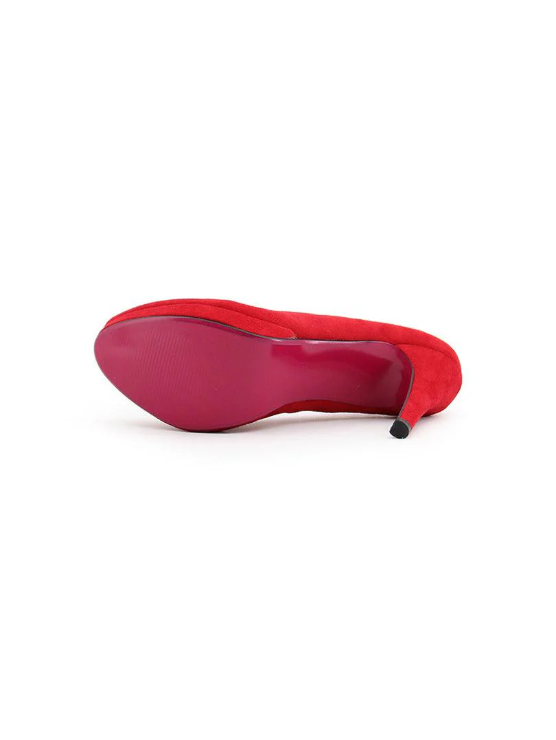 Escarpins en simili daim – Image 7