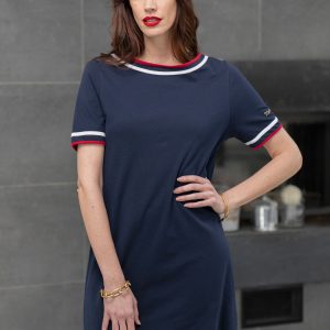 Robe MIREILLE MARINE