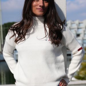 Pull chic et original ROSANNE Écru