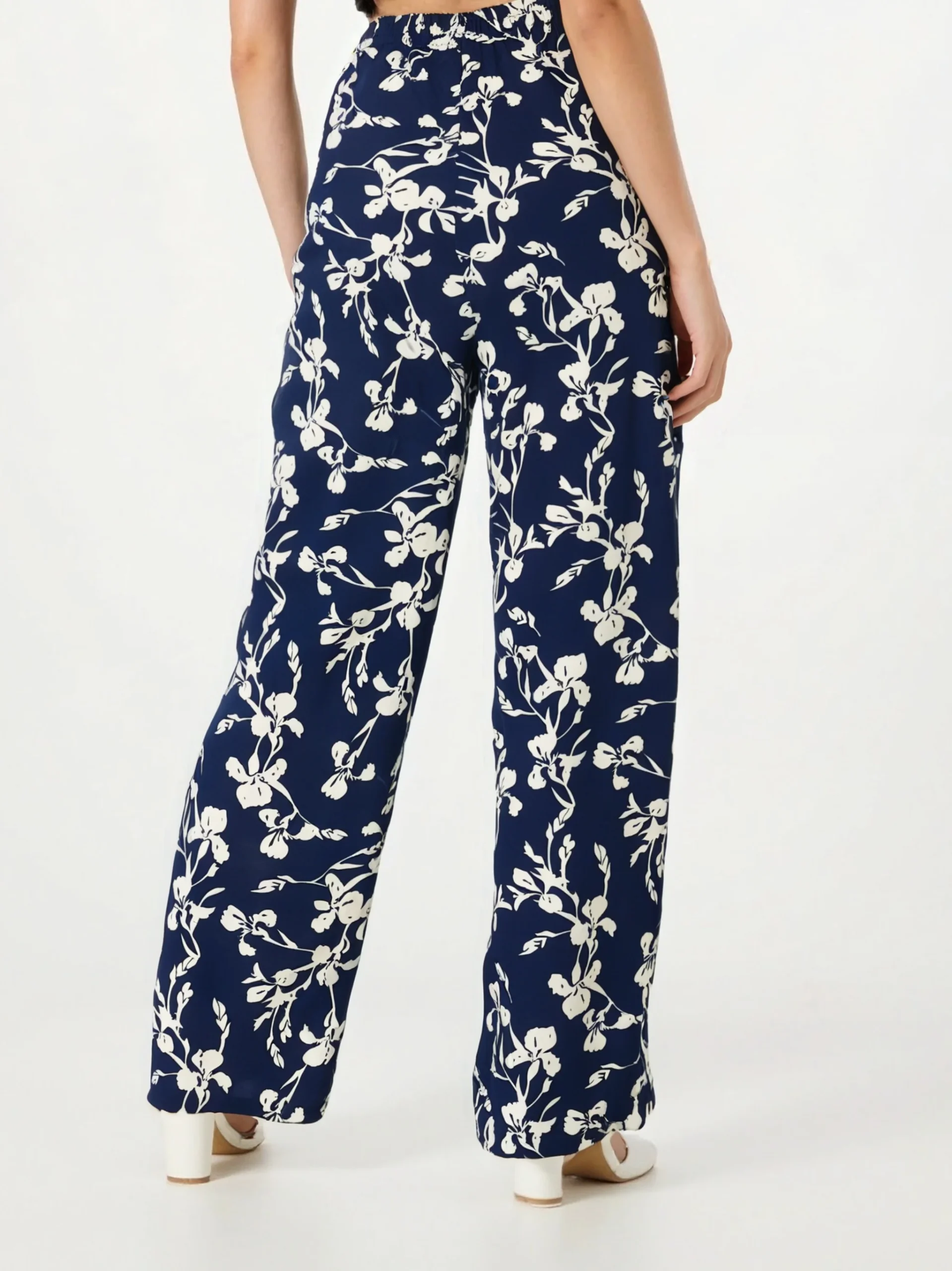 Pantalon fluide à Motif Floral