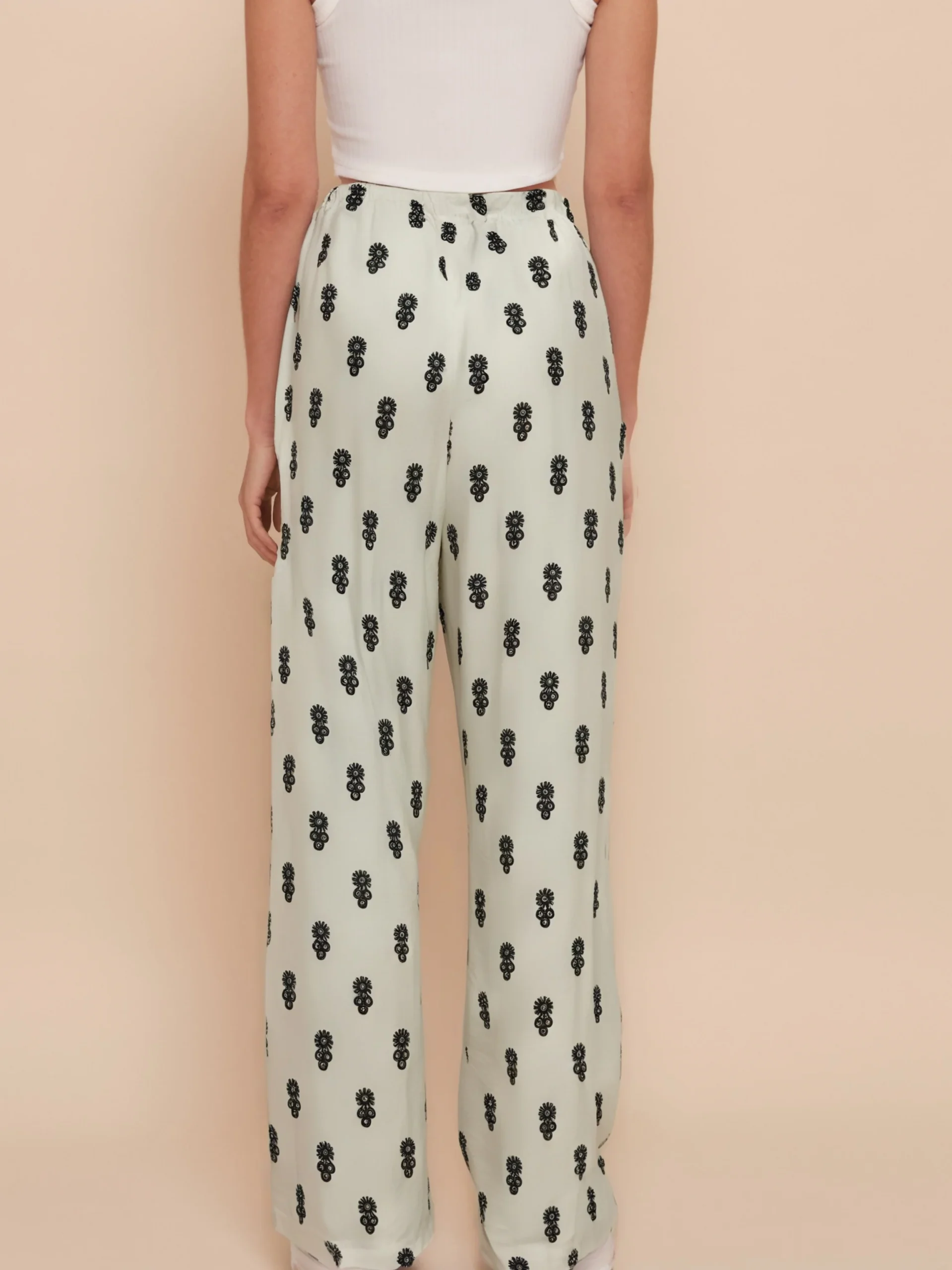 Pantalon d’été droit à imprimé bohème – Image 5