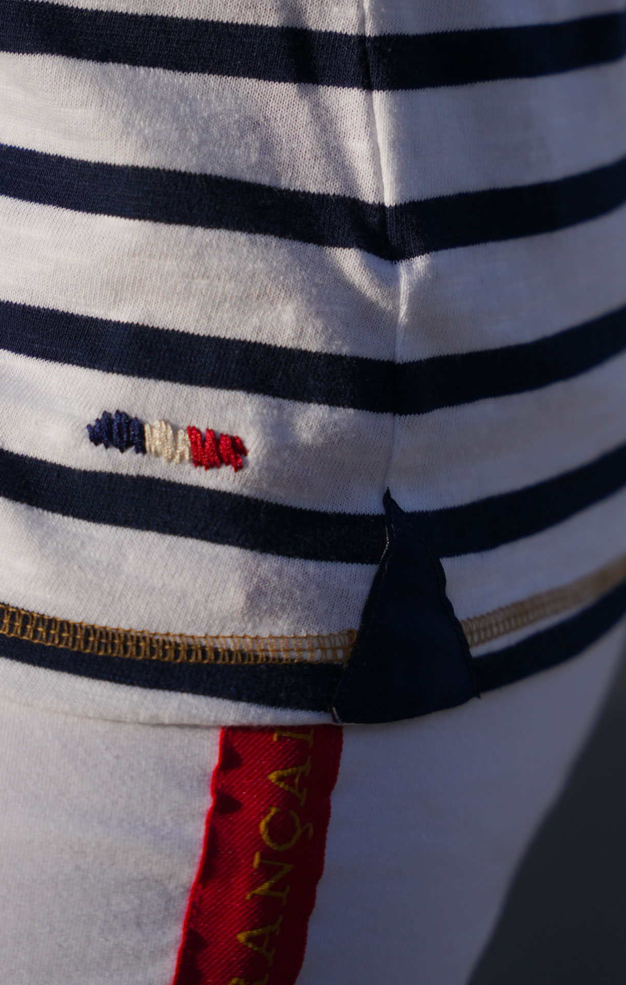Débardeur rayé femme JULIETTE BLANC/MARINE – Image 3