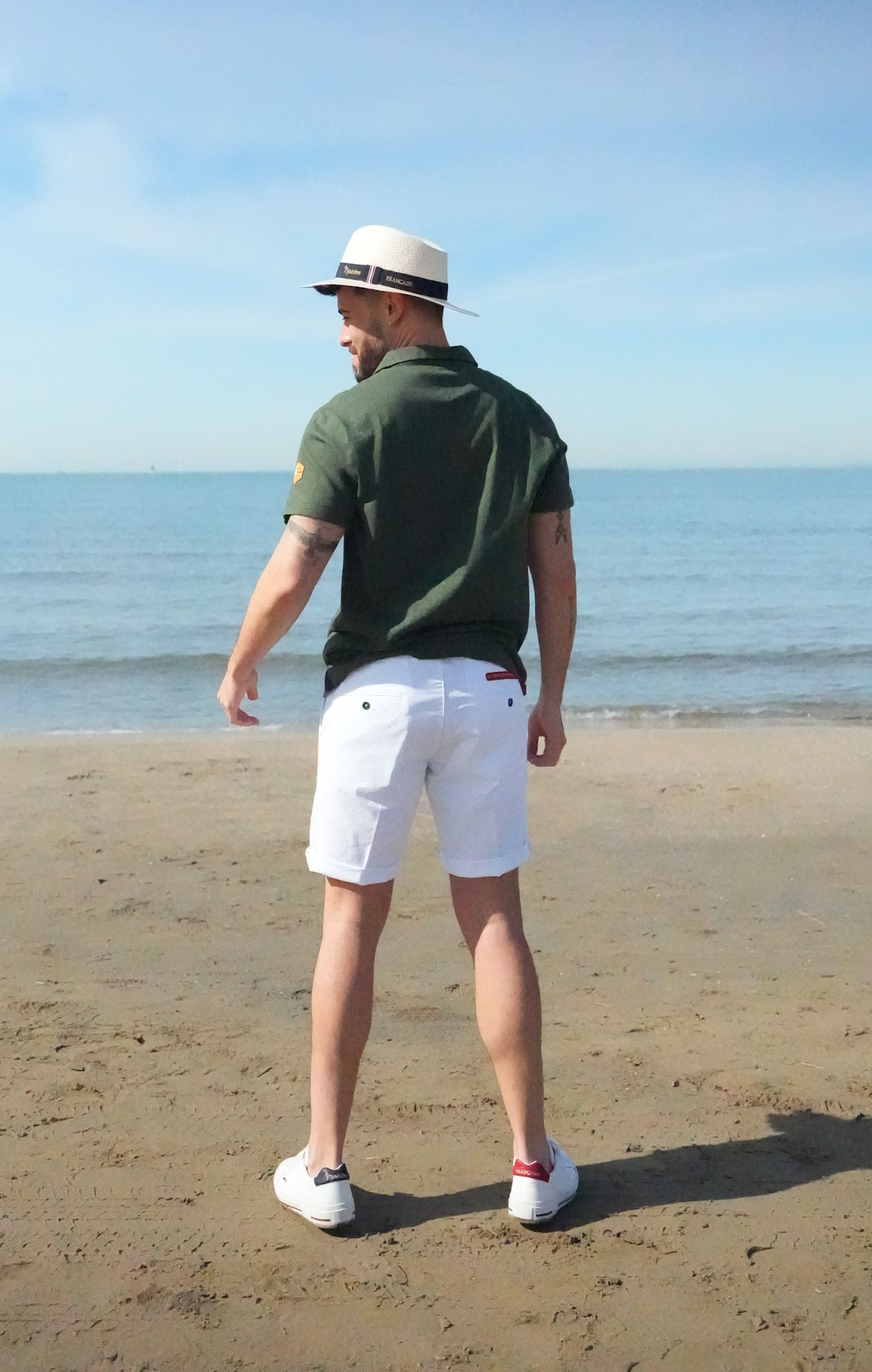 Polo Manches courtes homme LANCELOT Kaki