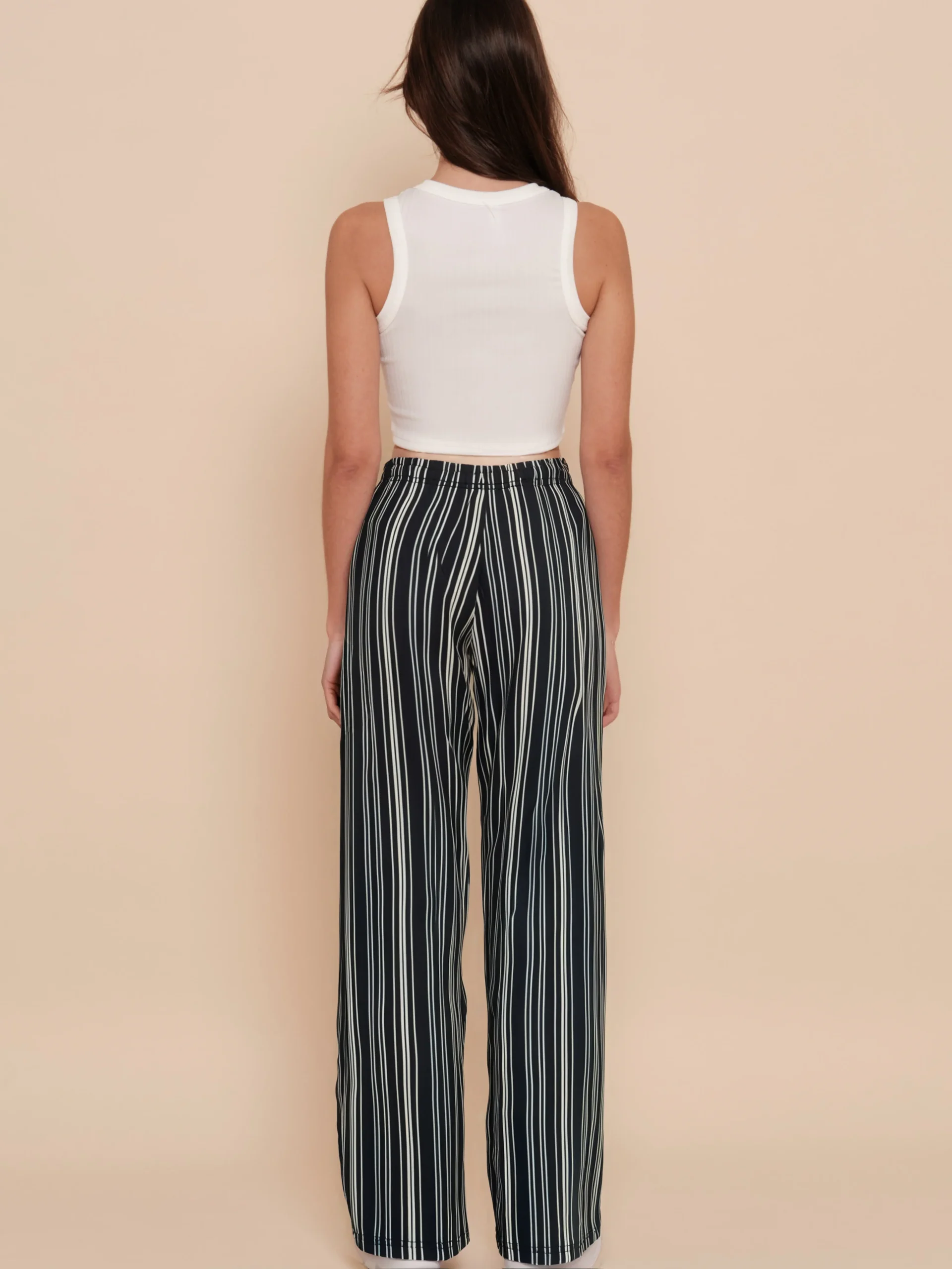 Pantalon fluide rayé – Image 4