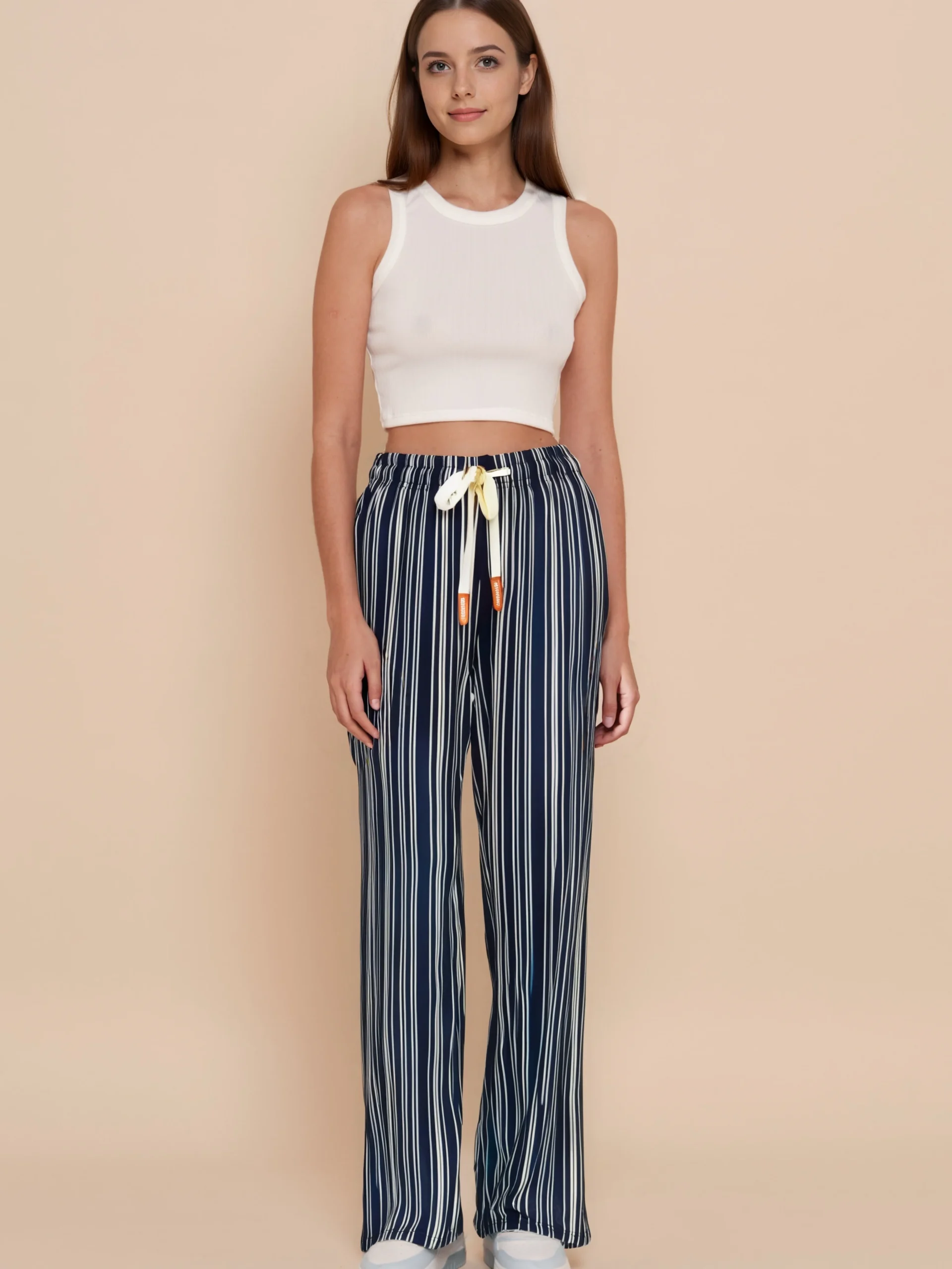 Pantalon fluide rayé – Image 5