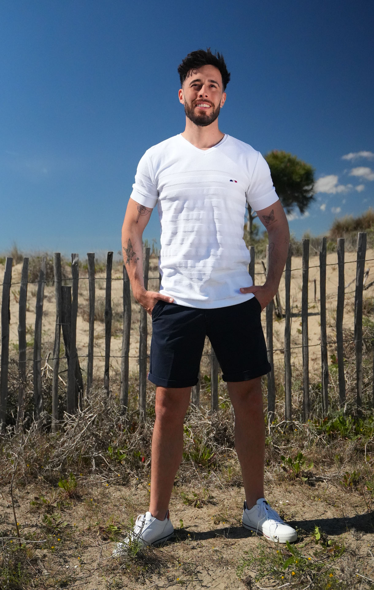 Tee-Shirt éponge REY Blanc