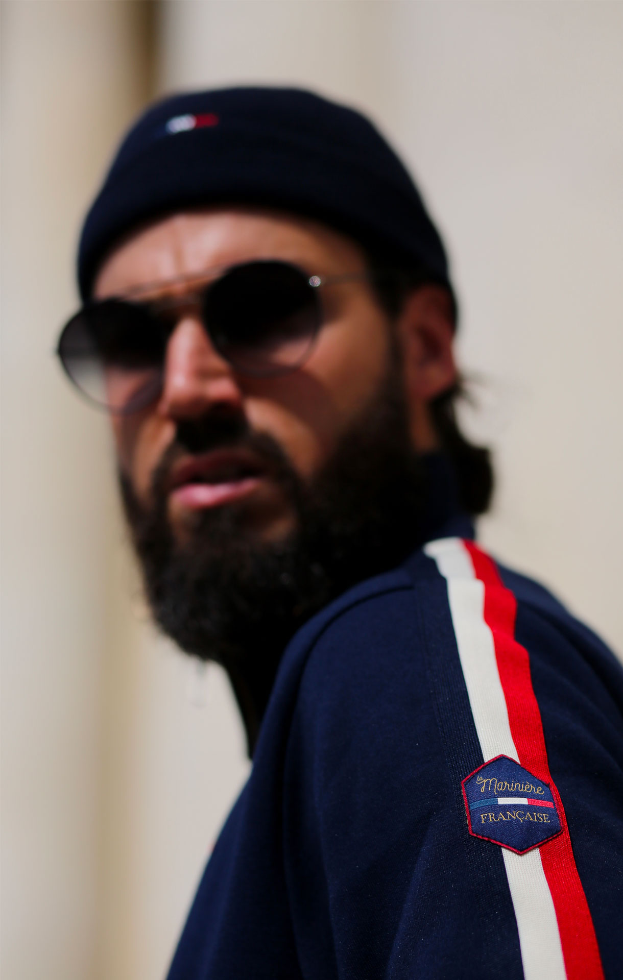 Sweat zippé ARISTIDE – MARINE