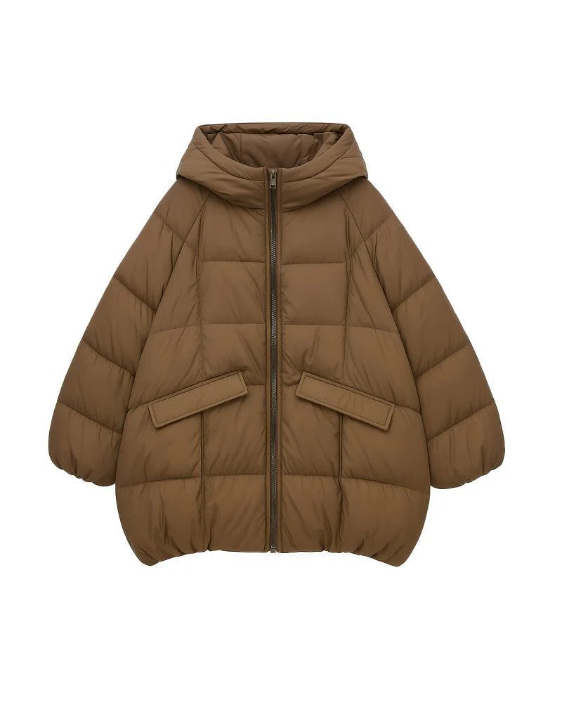 Anorak marron femme