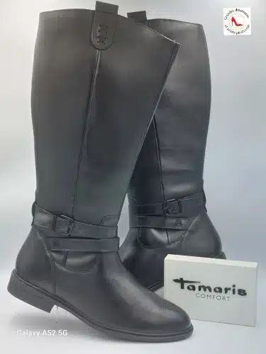 Bottes Cuir Noir