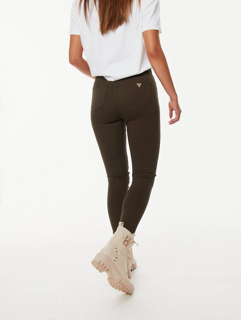 Pantalon skinny taille haute